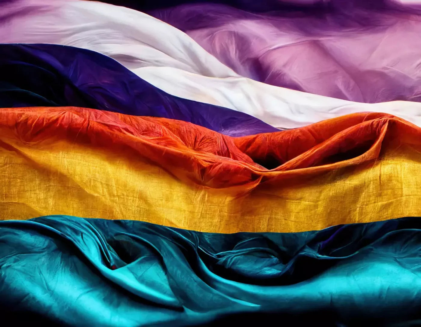 Pride Flag 1 8’X6’ Fleece (96 X 72 Inch) Backdrop