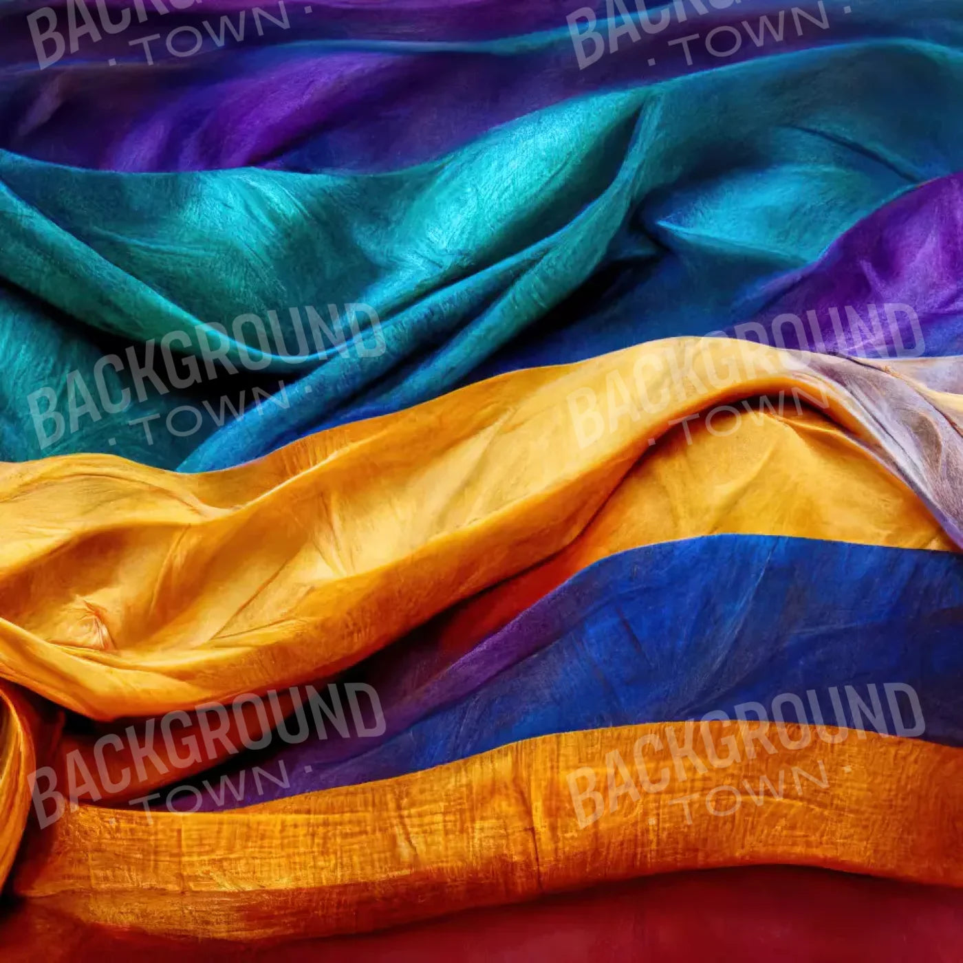 Pride Flag 2 8’X8’ Fleece (96 X Inch) Backdrop
