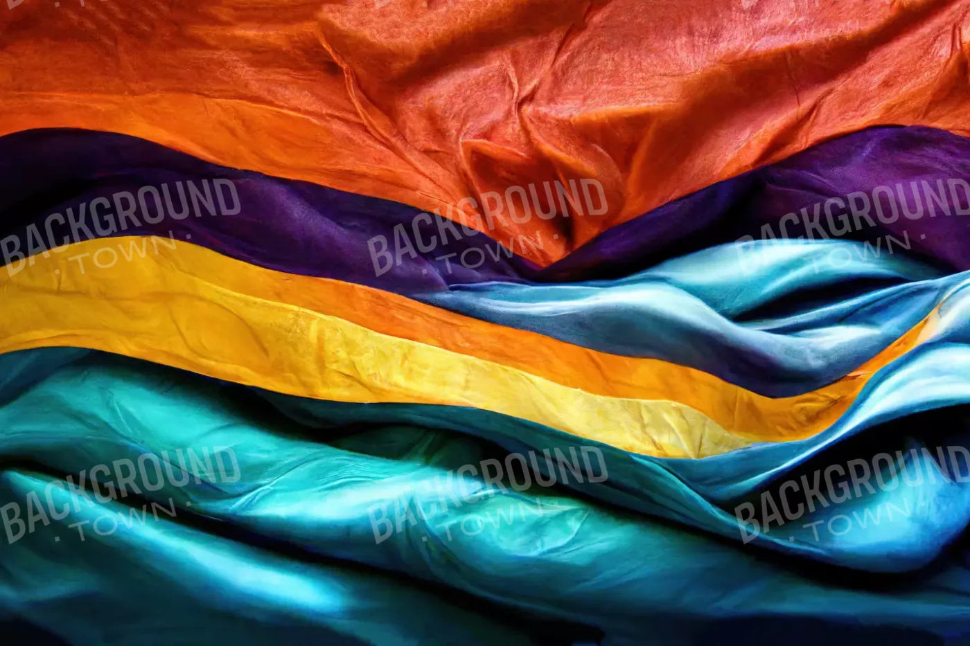 Pride Flag 3 8’X5’ Ultracloth (96 X 60 Inch) Backdrop