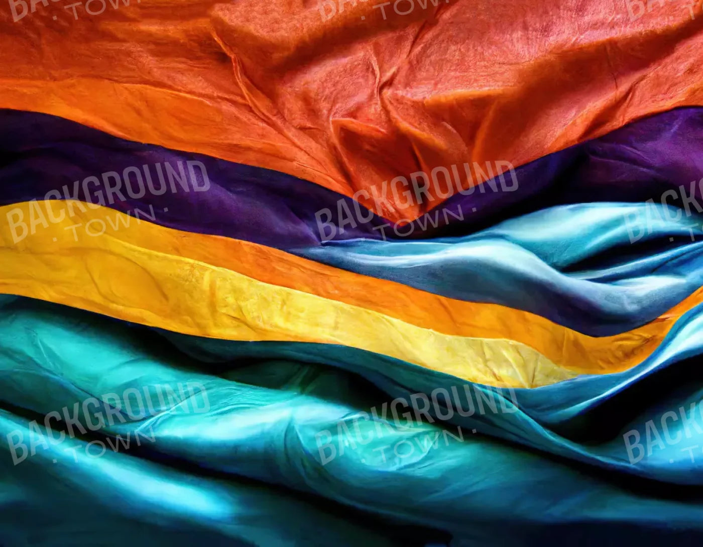 Pride Flag 3 8’X6’ Fleece (96 X 72 Inch) Backdrop