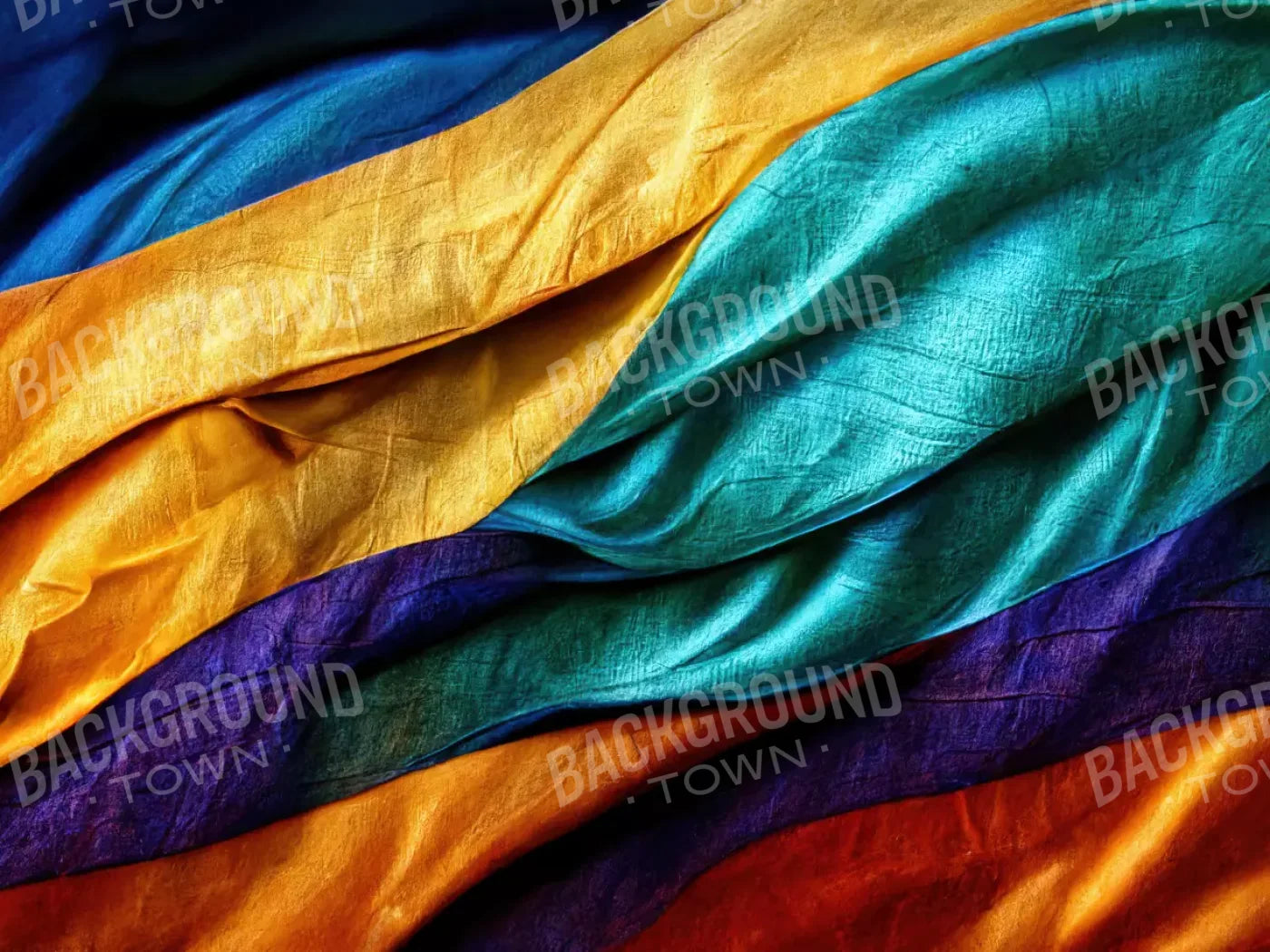 Pride Flag 4 6’8’X5’ Fleece (80 X 60 Inch) Backdrop