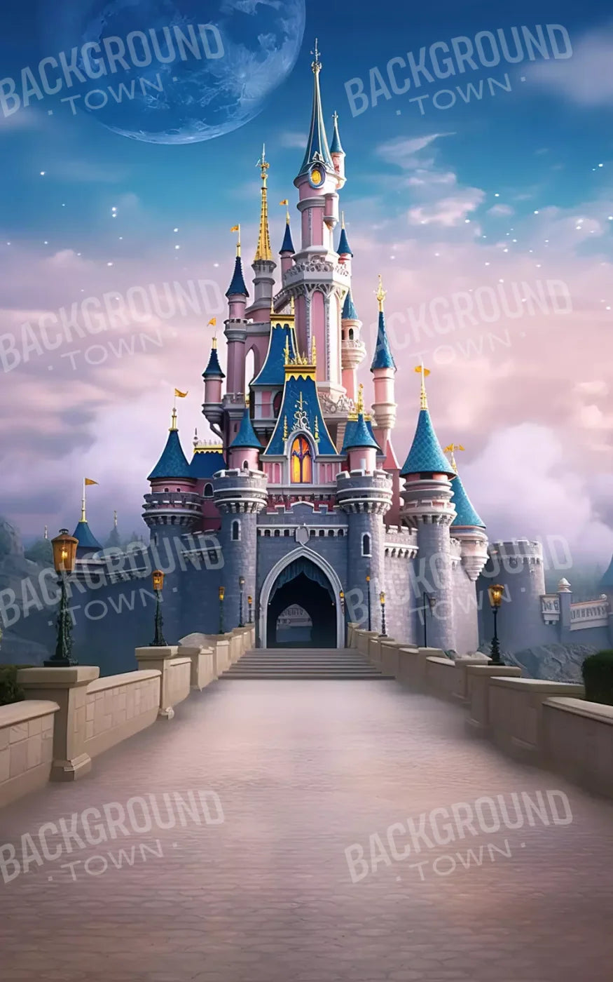Princess Castle I 5’x8’ UltraCloth (60 x 96 inch) Backdrop