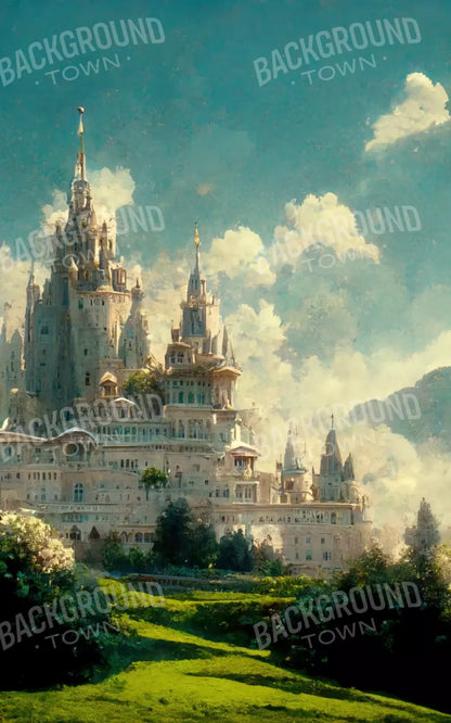 Princess Castle 9’X14’ Ultracloth (108 X 168 Inch) Backdrop