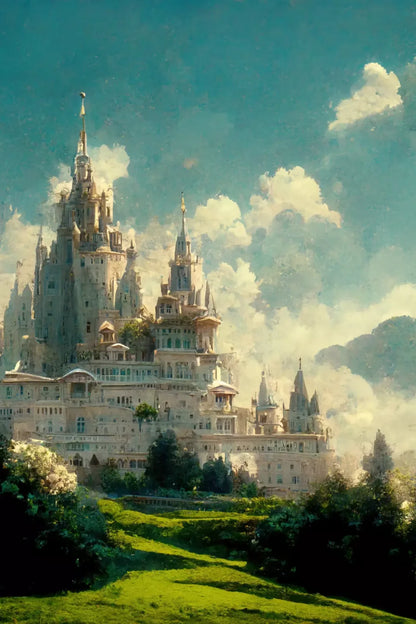 Princess Castle Backdrop