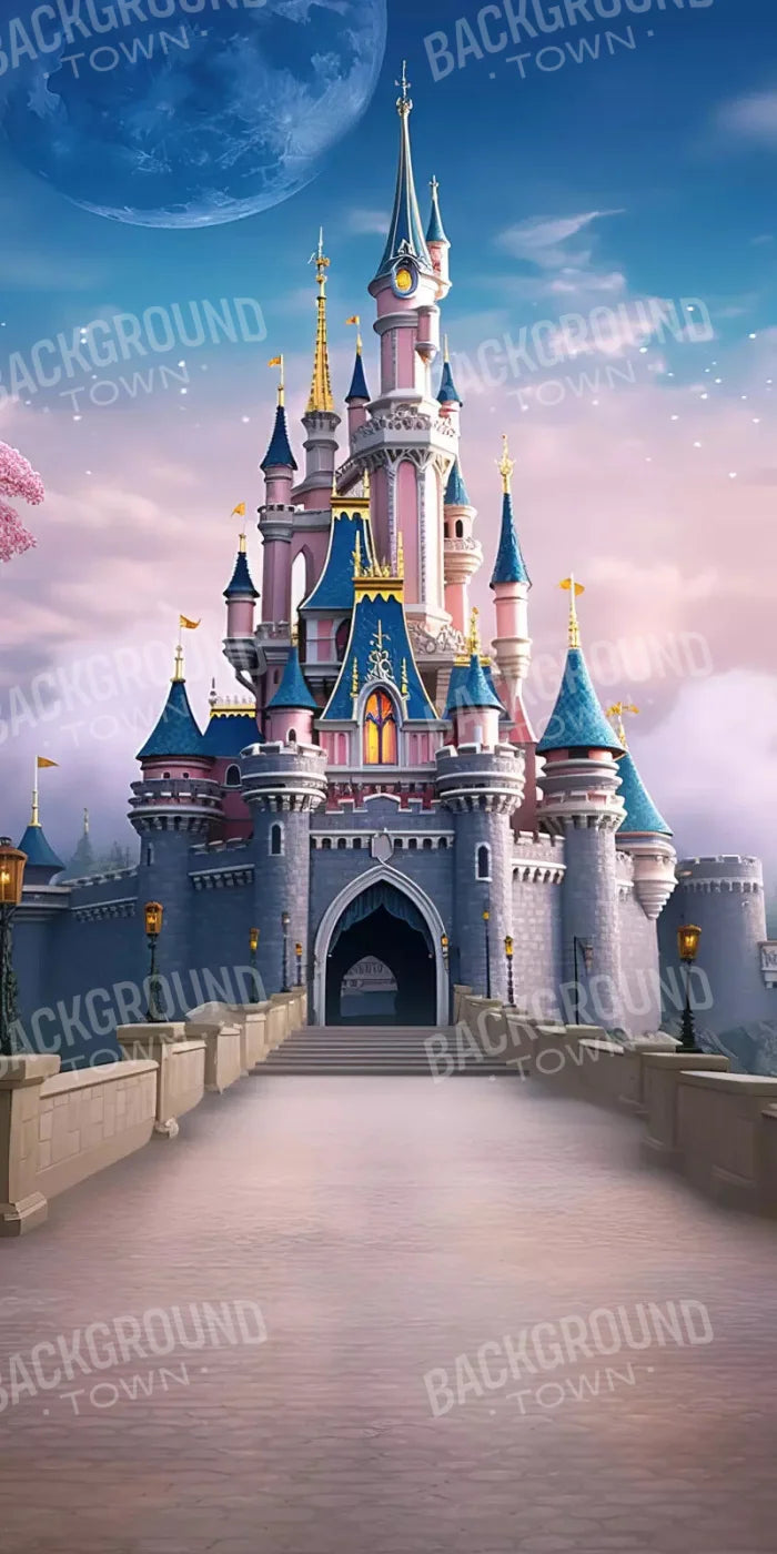 Princess Castle I 10X20 Ultracloth ( 120 X 240 Inch ) Backdrop