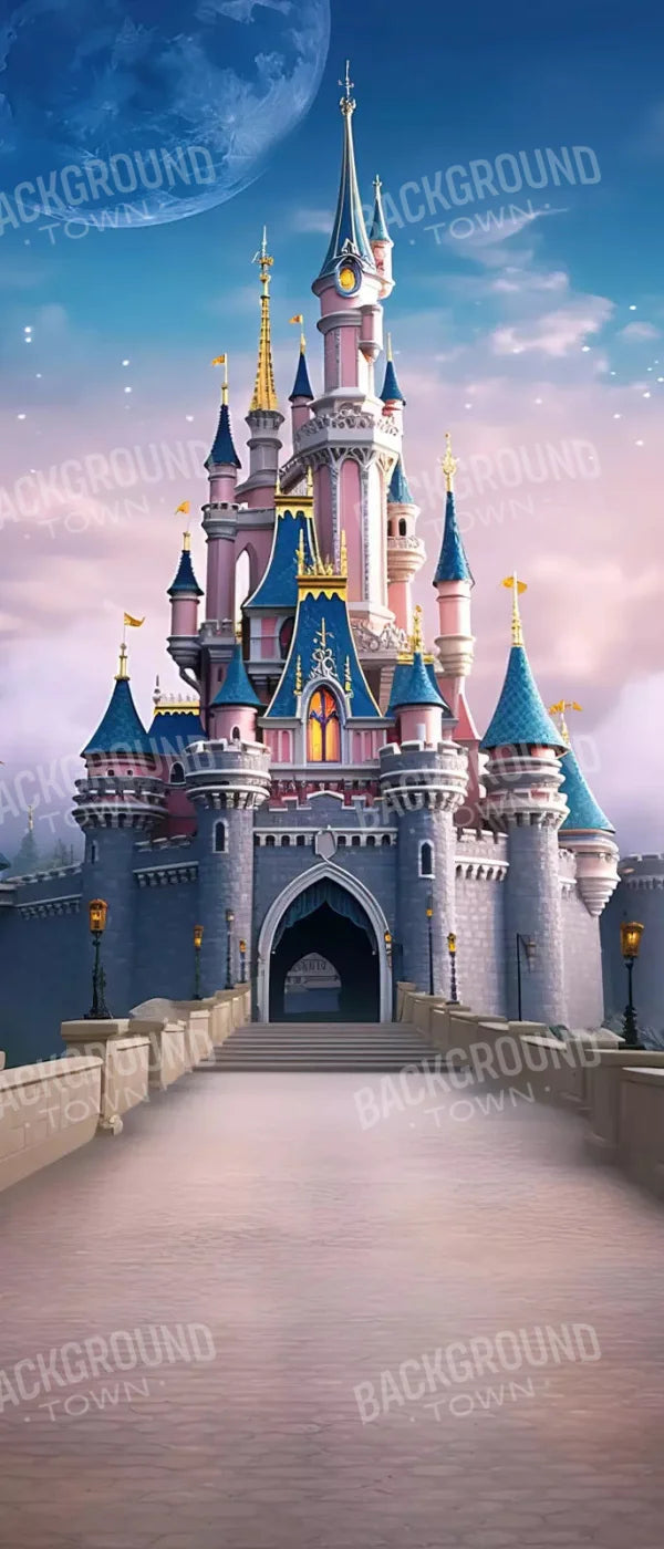 Princess Castle I 5X12 Ultracloth For Westcott X-Drop ( 60 X 144 Inch ) Backdrop