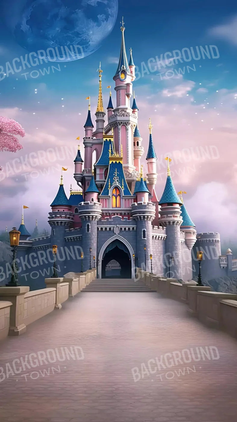 Princess Castle I 8X14 Ultracloth ( 96 X 168 Inch ) Backdrop