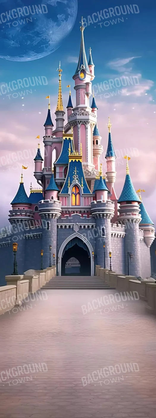 Princess Castle I 8X20 Ultracloth ( 96 X 240 Inch ) Backdrop