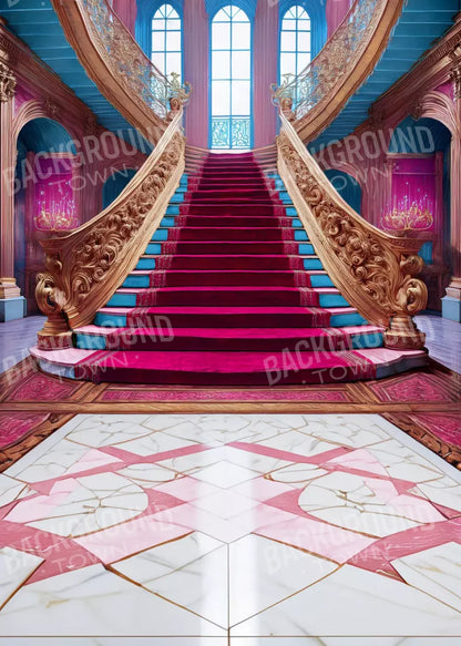 Princess Staircase Sweep 5’X7’ Ultracloth (60 X 84 Inch) Backdrop