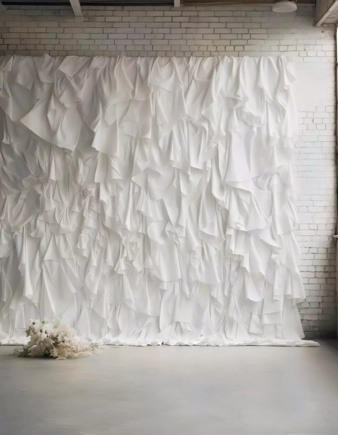 Pristine Opulence 6X8 Fleece ( 72 X 96 Inch ) Backdrop