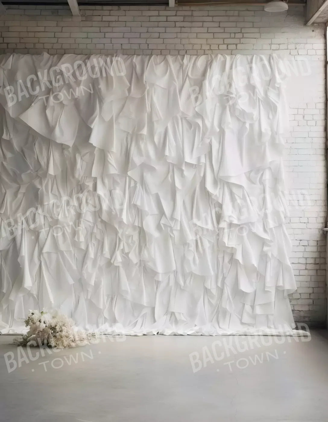Pristine Opulence 6X8 Fleece ( 72 X 96 Inch ) Backdrop