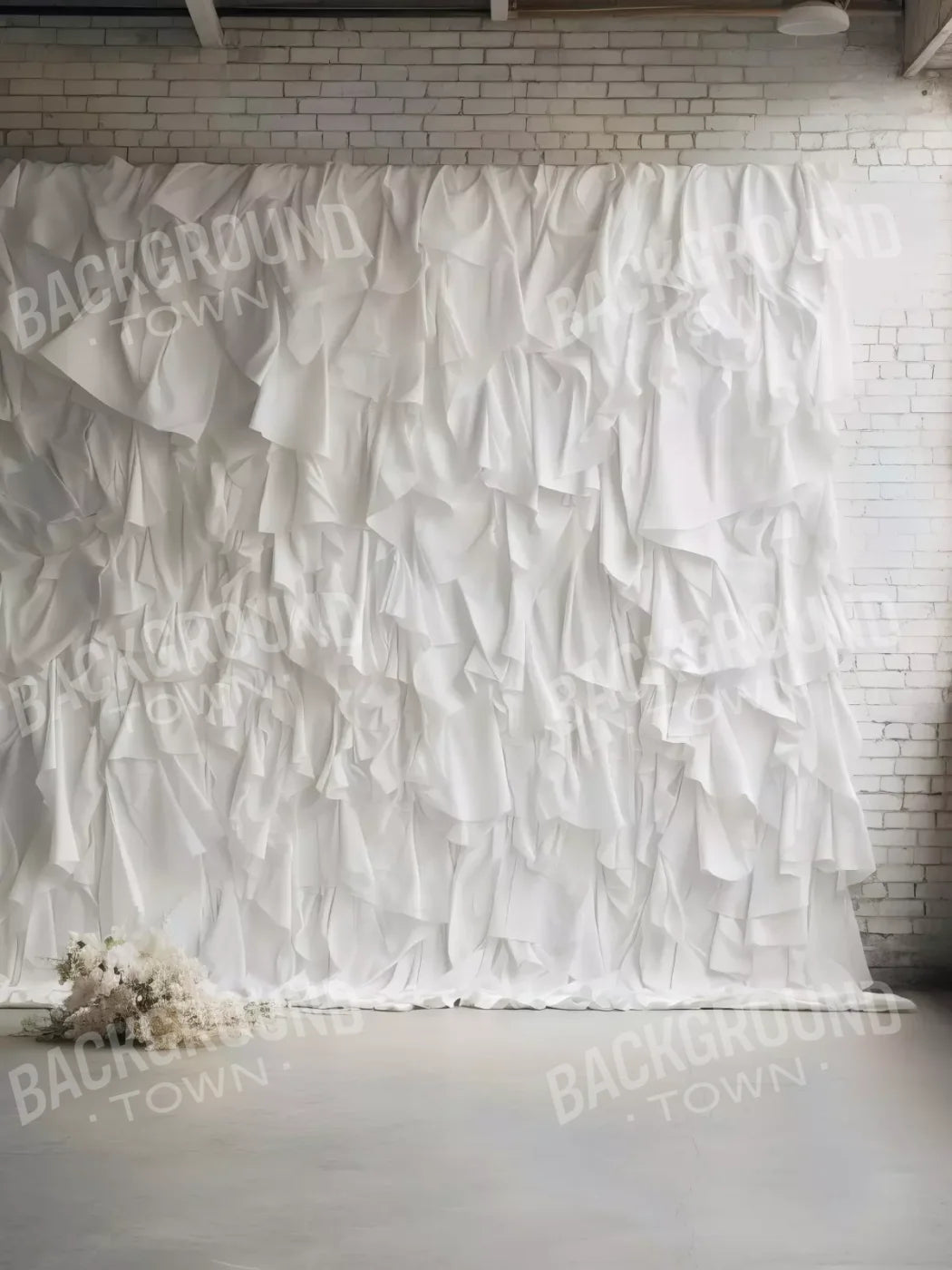 Pristine Opulence 8X10 Fleece ( 96 X 120 Inch ) Backdrop