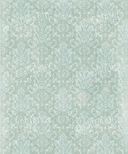 Green Damask Backdrop for Photography