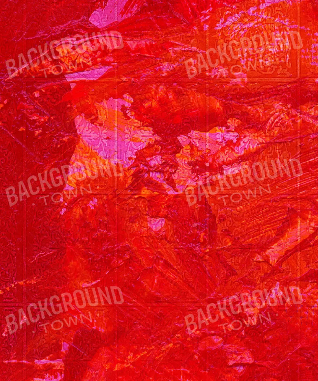Red Painted Backdrop for Photography