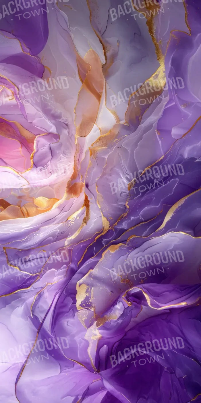 Purple Abstract Sweep 8’x16’ UltraCloth (96 x 192 inch) Backdrop