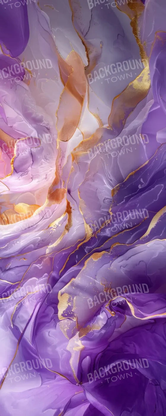 Purple Abstract Sweep 8’x20’ UltraCloth (96 x 240 inch) Backdrop