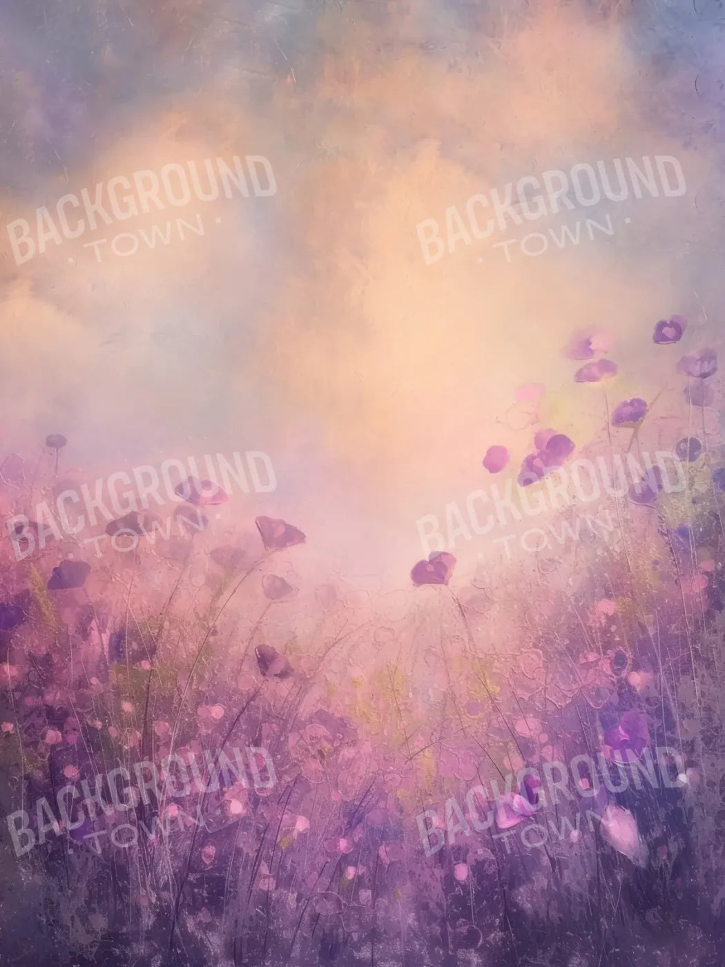 Purple Daze 6’x8’ Fleece (72 x 96 inch) Backdrop