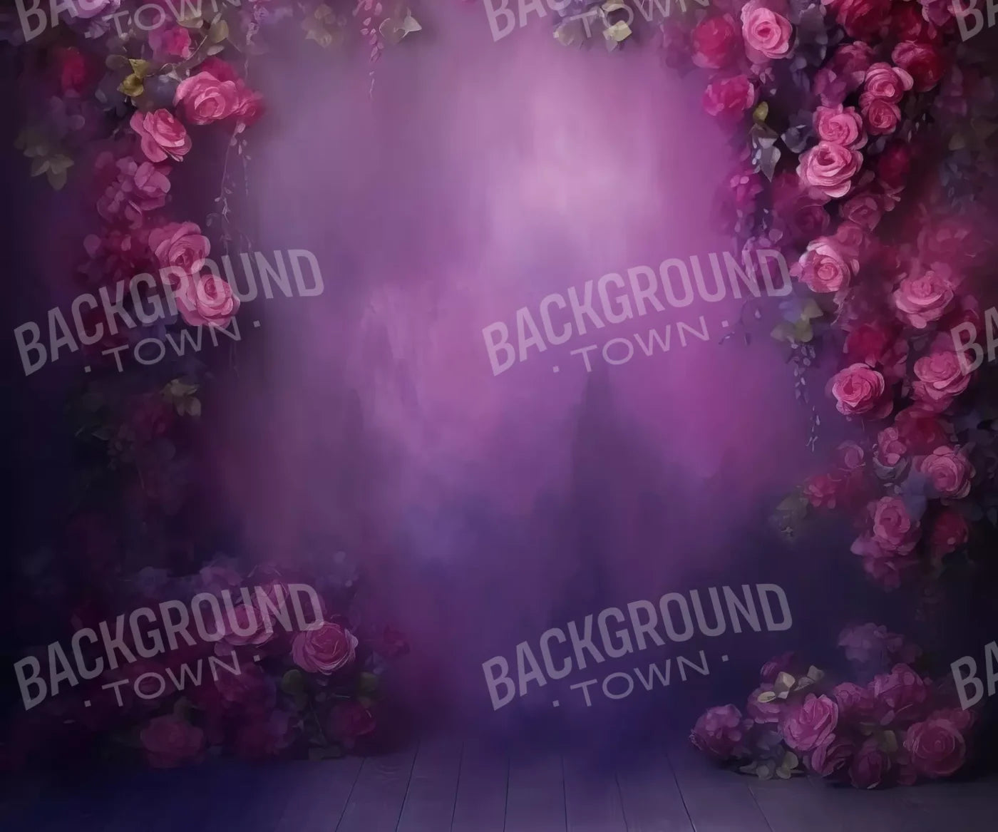 Purple Dream 5X42 Fleece ( 60 X 50 Inch ) Backdrop