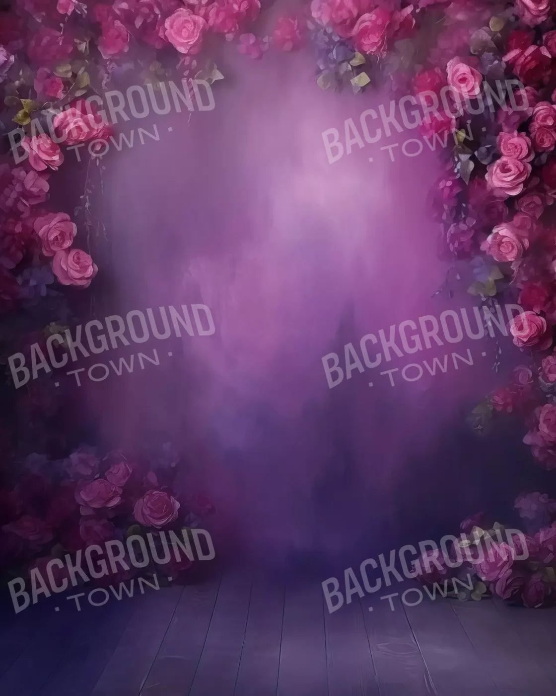 Purple Dream 8X10 Fleece ( 96 X 120 Inch ) Backdrop