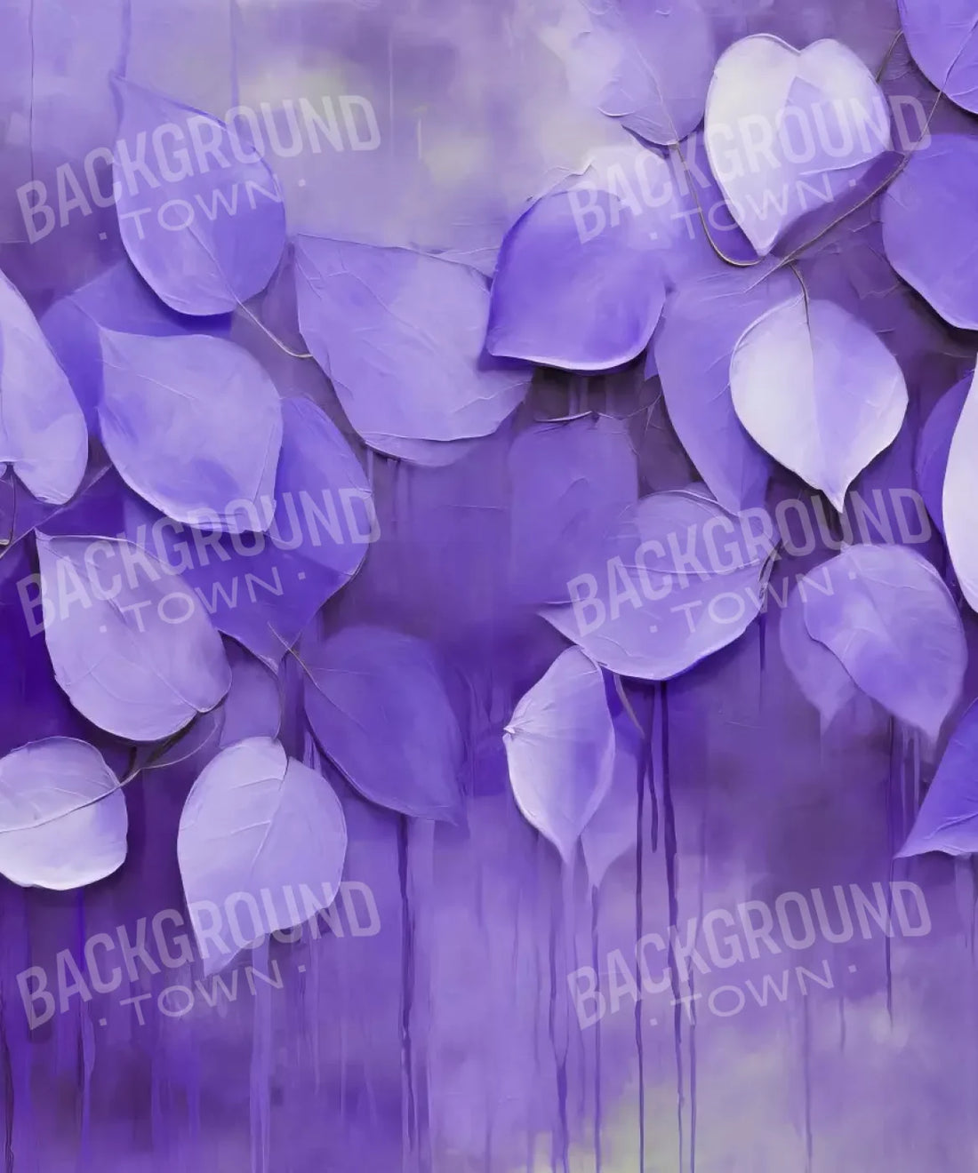 Leaves, Purple   Backdrop for Photography