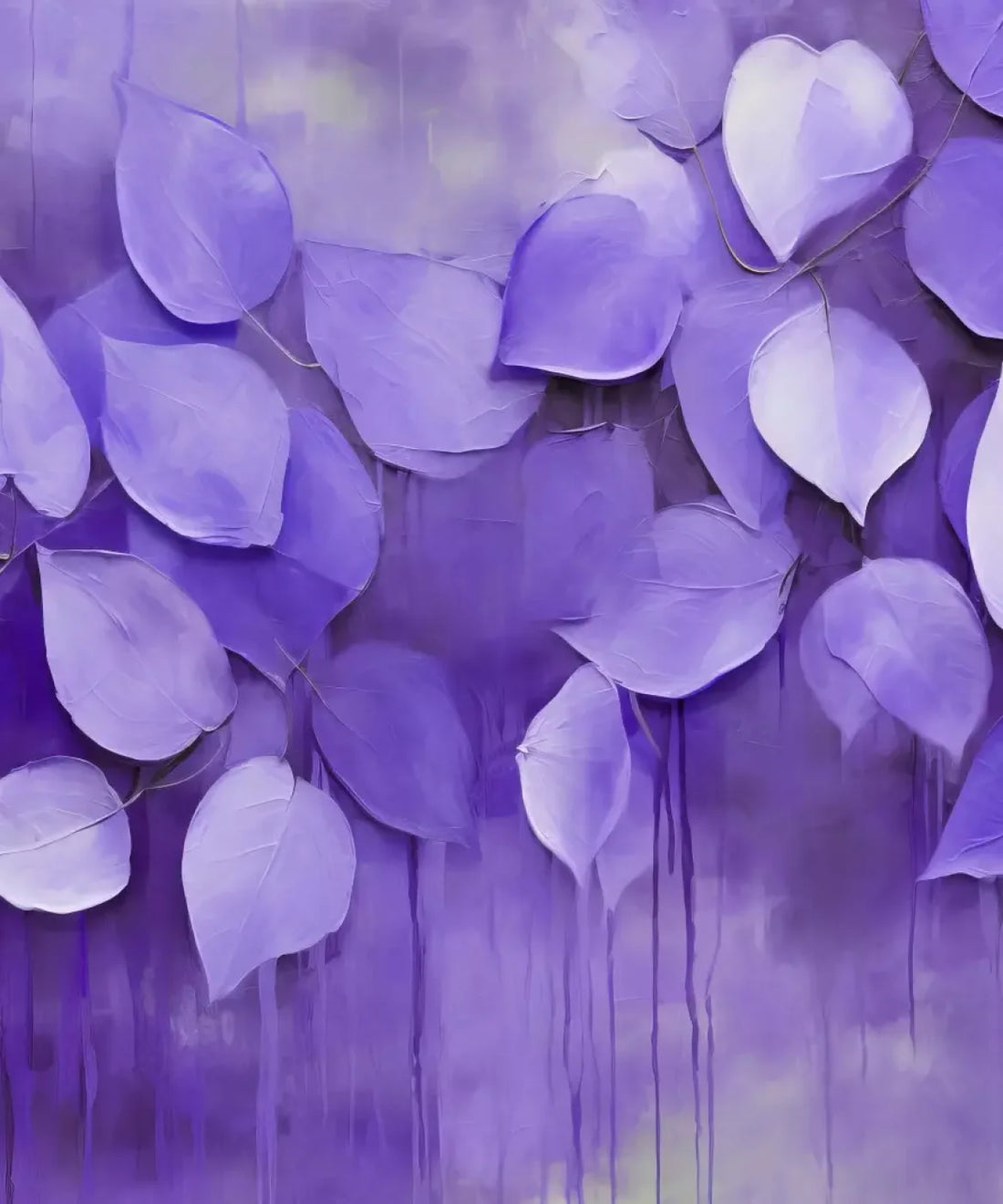 Leaves, Purple   Backdrop for Photography