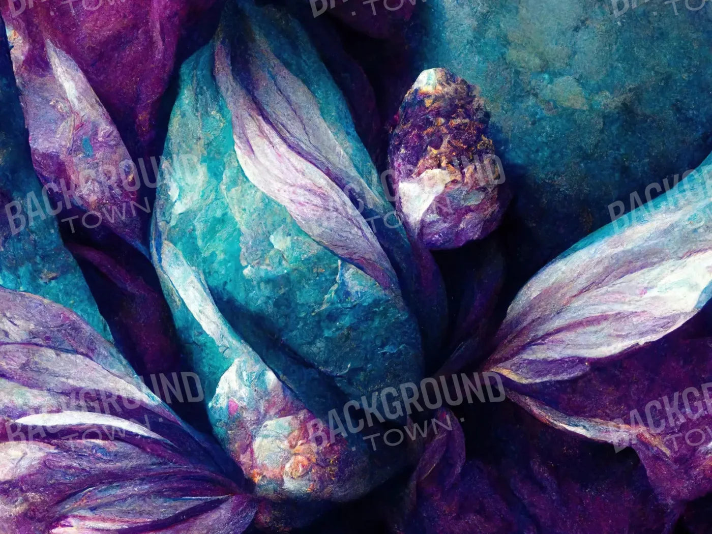 Purple Rain 7X5 Ultracloth ( 84 X 60 Inch ) Backdrop