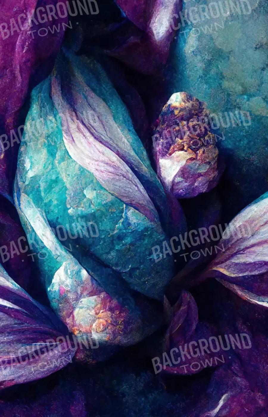 Purple Rain 8X12 Ultracloth ( 96 X 144 Inch ) Backdrop