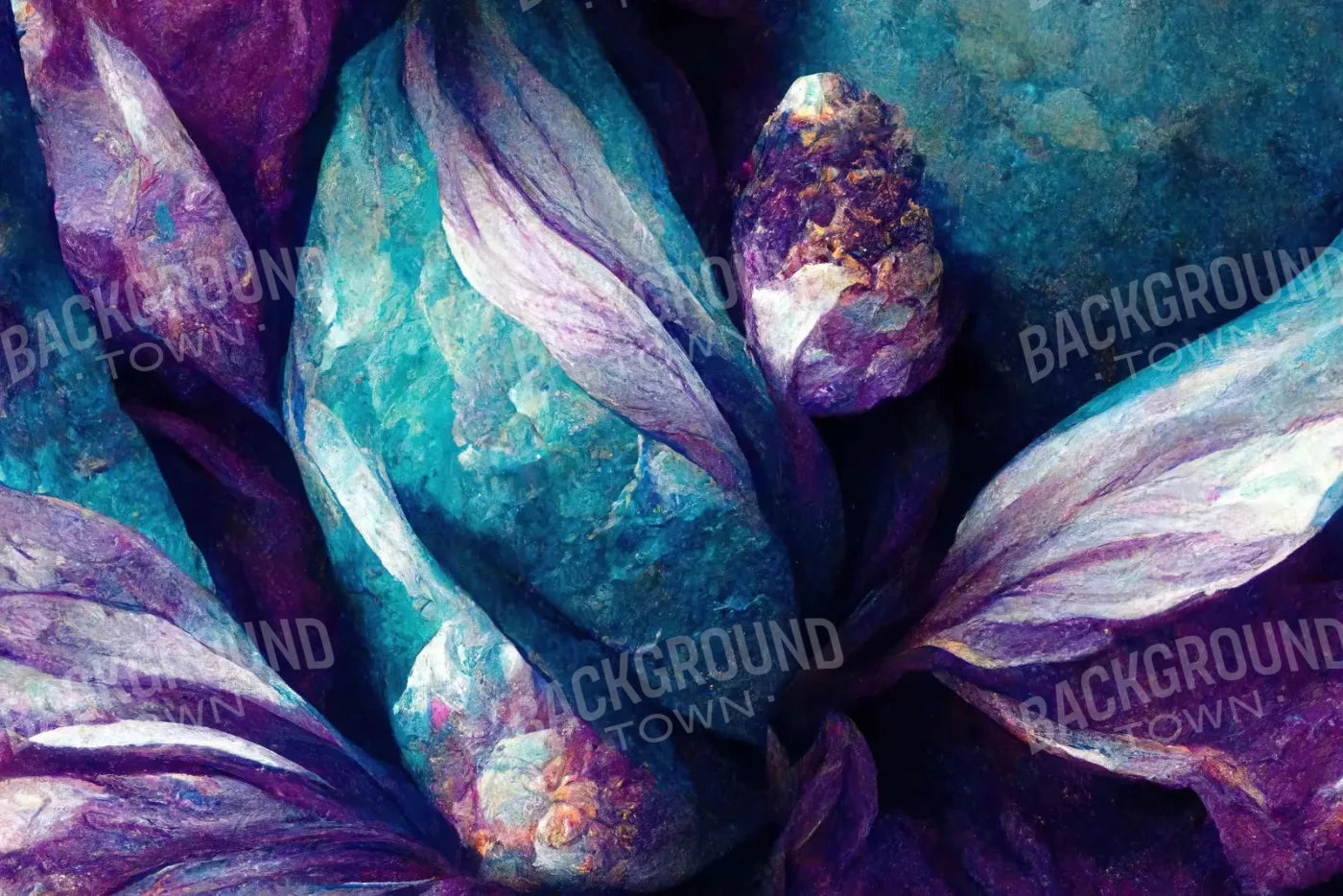 Purple Rain 8X5 Ultracloth ( 96 X 60 Inch ) Backdrop