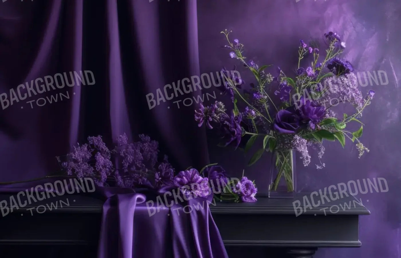 Purple Room 14’x9’ UltraCloth (168 x 108 inch) Backdrop