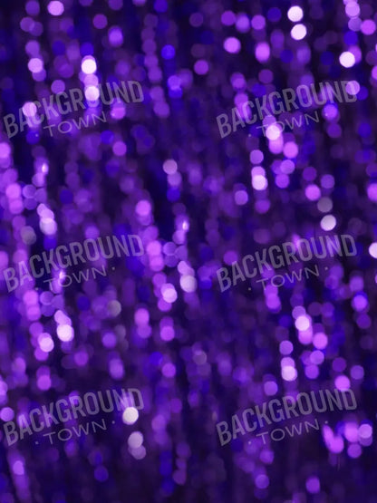 Purple Sparkle 5X7 Ultracloth ( 60 X 84 Inch ) Backdrop