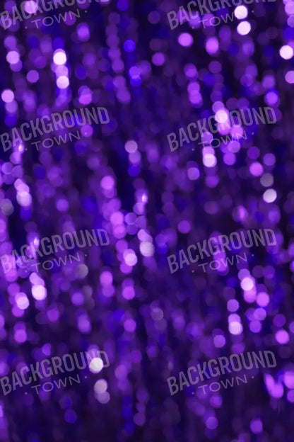Purple Sparkle 5X8 Ultracloth ( 60 X 96 Inch ) Backdrop