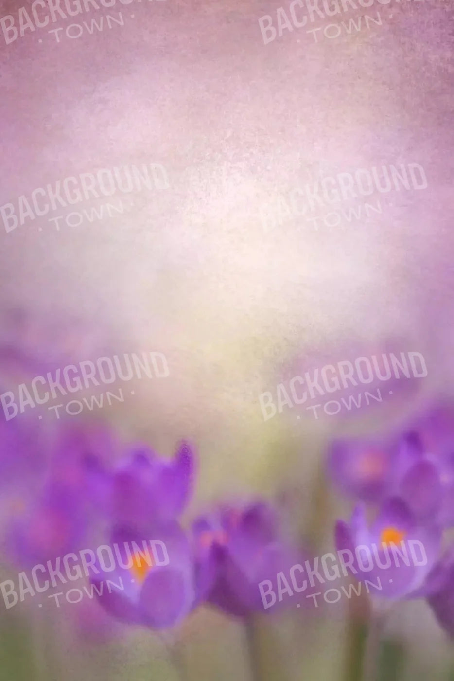 Purple Spring 5X8 Ultracloth ( 60 X 96 Inch ) Backdrop