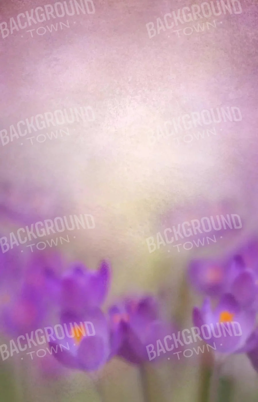 Purple Spring 8X12 Ultracloth ( 96 X 144 Inch ) Backdrop