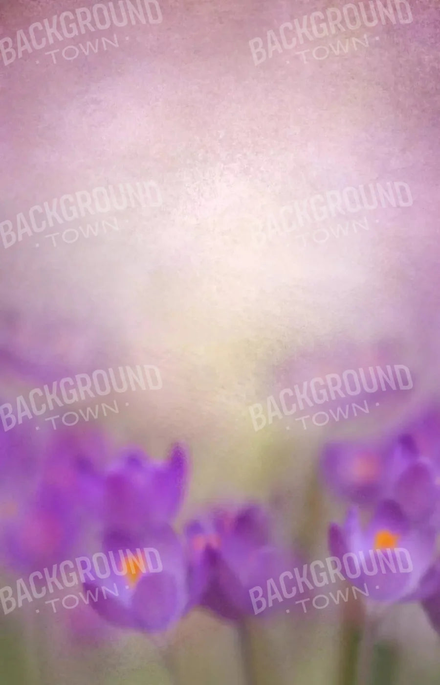 Purple Spring 8X12 Ultracloth ( 96 X 144 Inch ) Backdrop