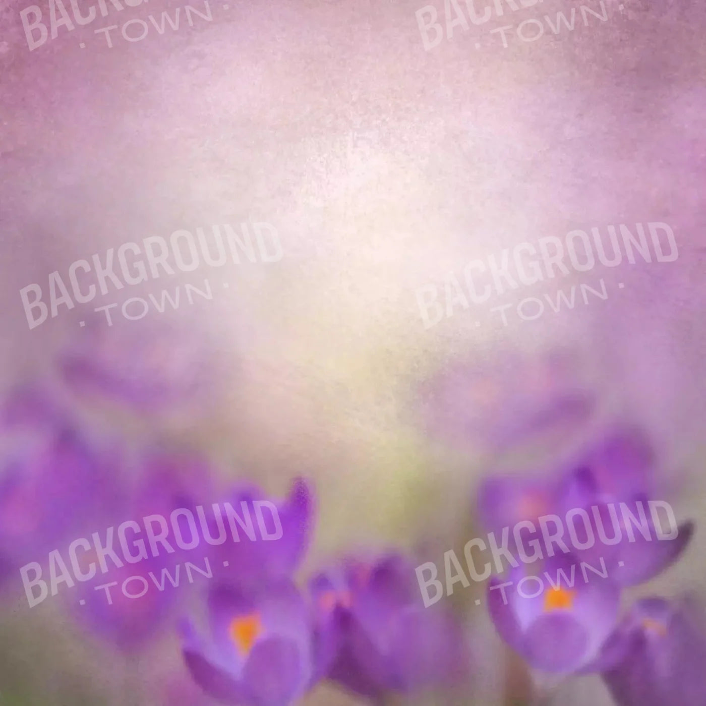Purple Spring 8X8 Fleece ( 96 X Inch ) Backdrop