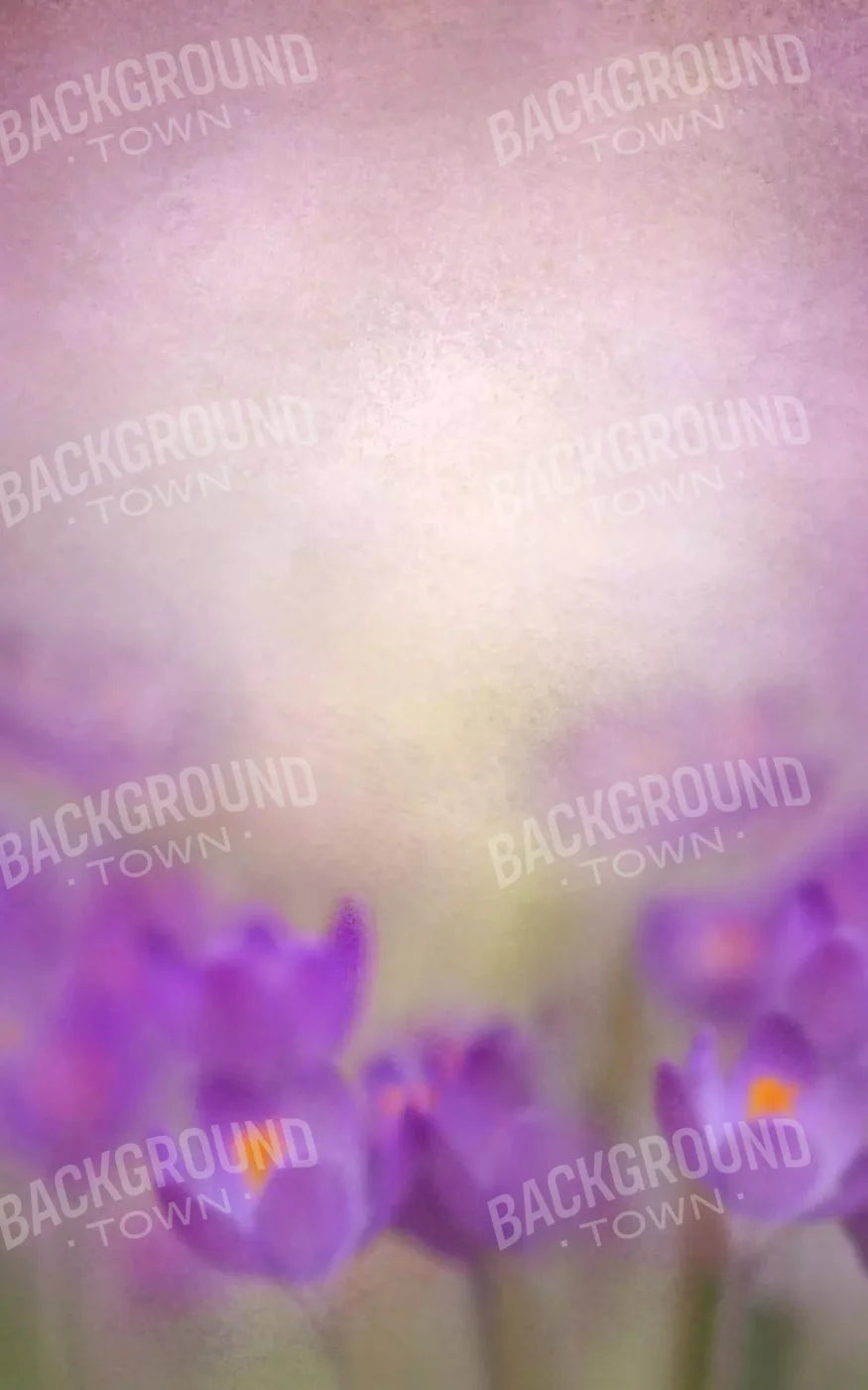 Purple Spring 9X14 Ultracloth ( 108 X 168 Inch ) Backdrop