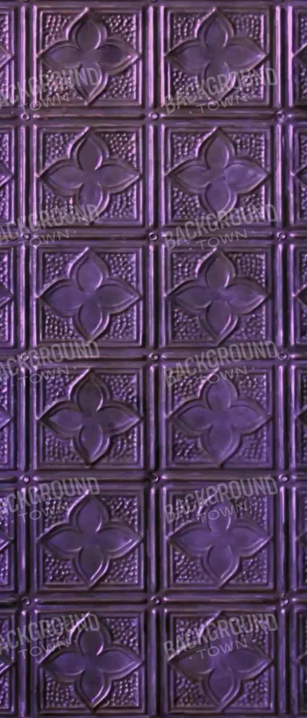 Purple Tin 5X12 Ultracloth For Westcott X-Drop ( 60 X 144 Inch ) Backdrop