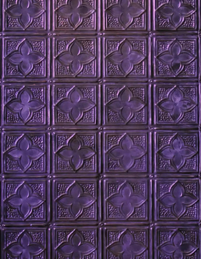 Purple Tin 6X8 Fleece ( 72 X 96 Inch ) Backdrop