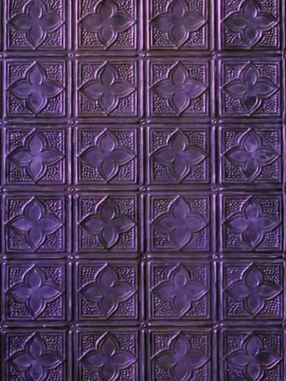 Purple Tin 8X10 Fleece ( 96 X 120 Inch ) Backdrop