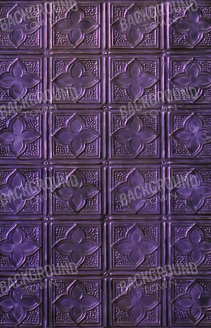 Purple Tin 8X12 Ultracloth ( 96 X 144 Inch ) Backdrop