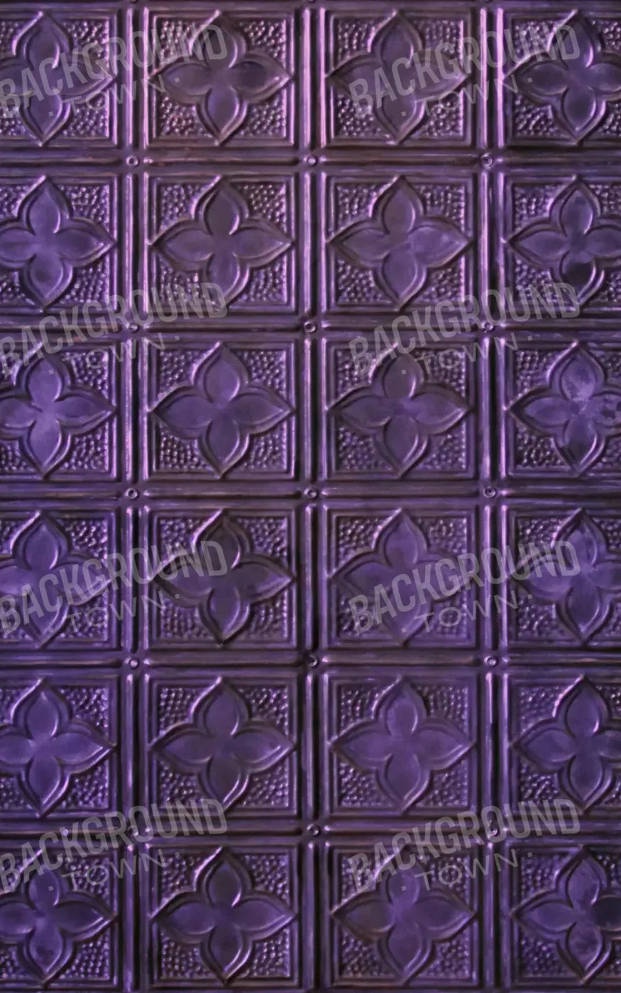 Purple Tin 9X14 Ultracloth ( 108 X 168 Inch ) Backdrop