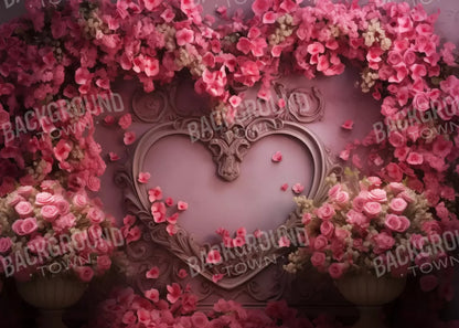 Queen Monty Roses Ii 7’X5’ Ultracloth (84 X 60 Inch) Backdrop