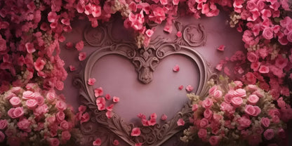 Queen Monty Roses Ii 16’X8’ Ultracloth (192 X 96 Inch) Backdrop