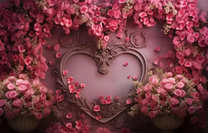 Queen Monty Roses Ii 14’X9’ Ultracloth (168 X 108 Inch) Backdrop