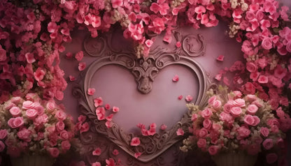 Queen Monty Roses Ii 14’X8’ Ultracloth (168 X 96 Inch) Backdrop