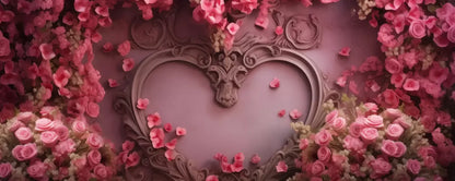 Queen Monty Roses Ii 20’X8’ Ultracloth (240 X 96 Inch) Backdrop