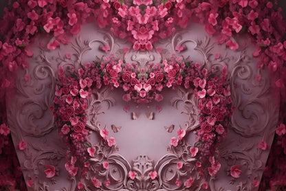 Queen Monty Roses V 12’X8’ Ultracloth (144 X 96 Inch) Backdrop