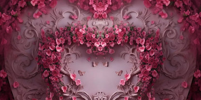 Queen Monty Roses V Backdrop