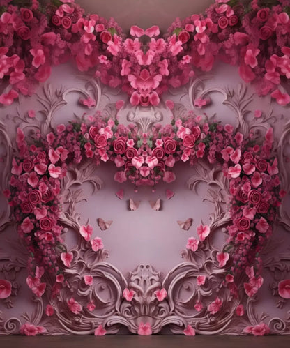 Queen Monty Roses V 10’X12’ Ultracloth (120 X 144 Inch) Backdrop