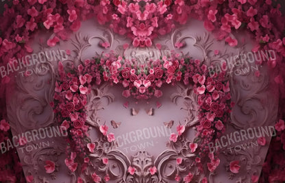 Queen Monty Roses V 14’X9’ Ultracloth (168 X 108 Inch) Backdrop
